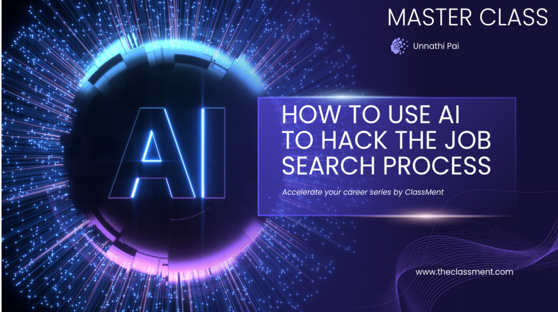 Accelerate Your Career - How to Use AI to Hack the Job Search Process